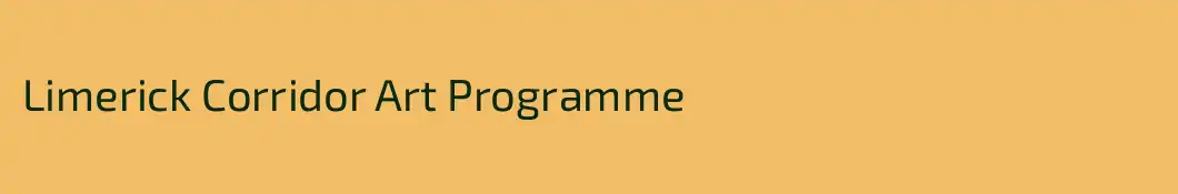 Limerick Corridor Art Programme